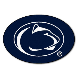 oval rug Penn State Athletic Logo